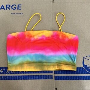 Shein top multicolor